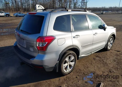 2015 Subaru Forester 2.5I Premium из США, поврежденный, VIN JF2SJADCXFH461539